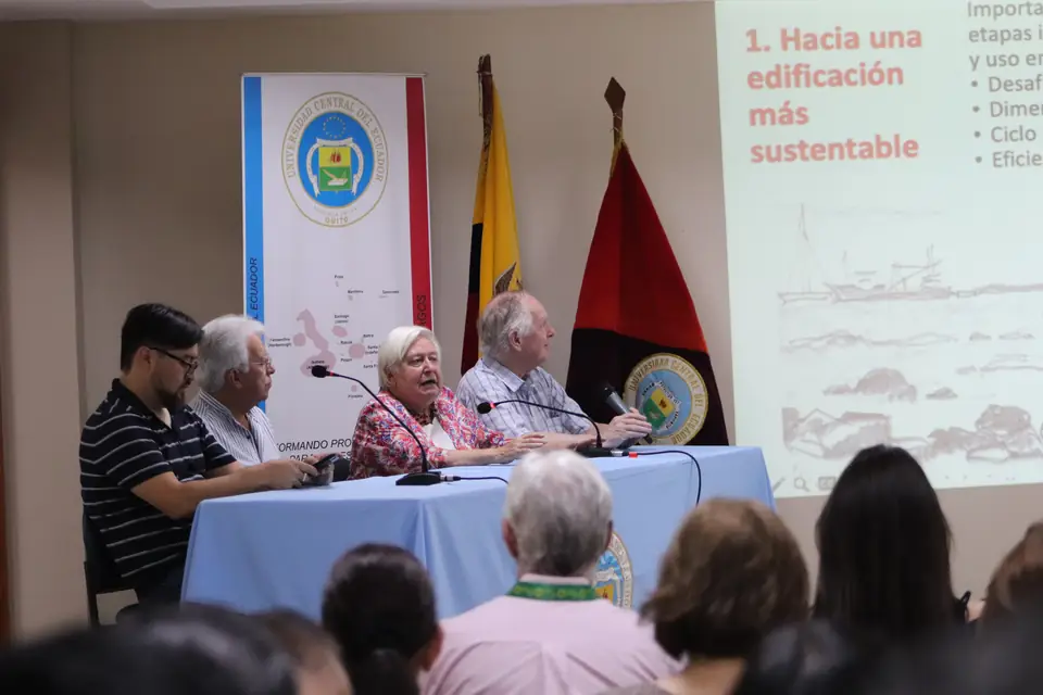 Ponencia sobre edificación sustentable