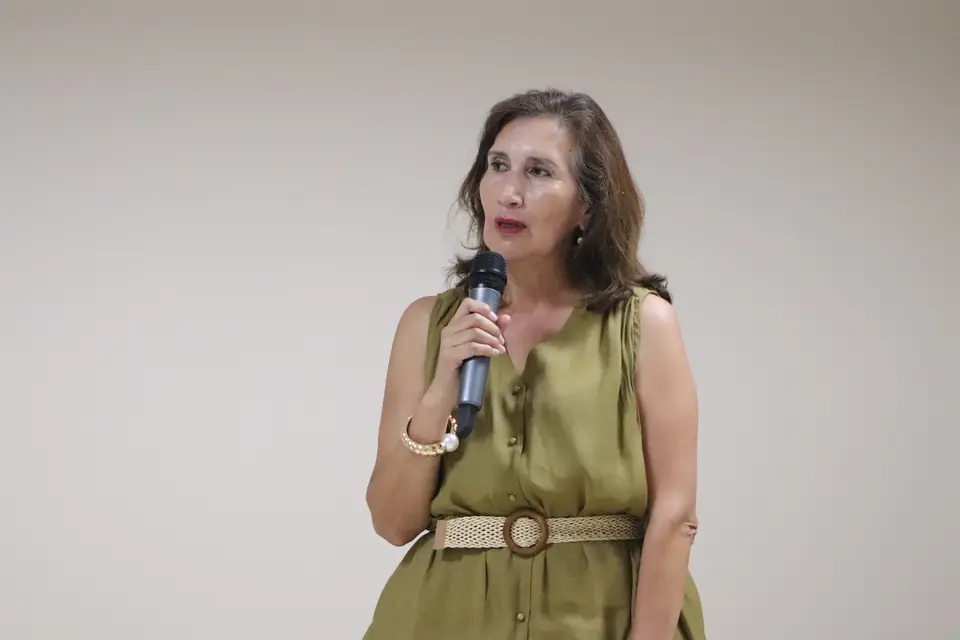 Intervención durante el reconocimiento a los ponentes