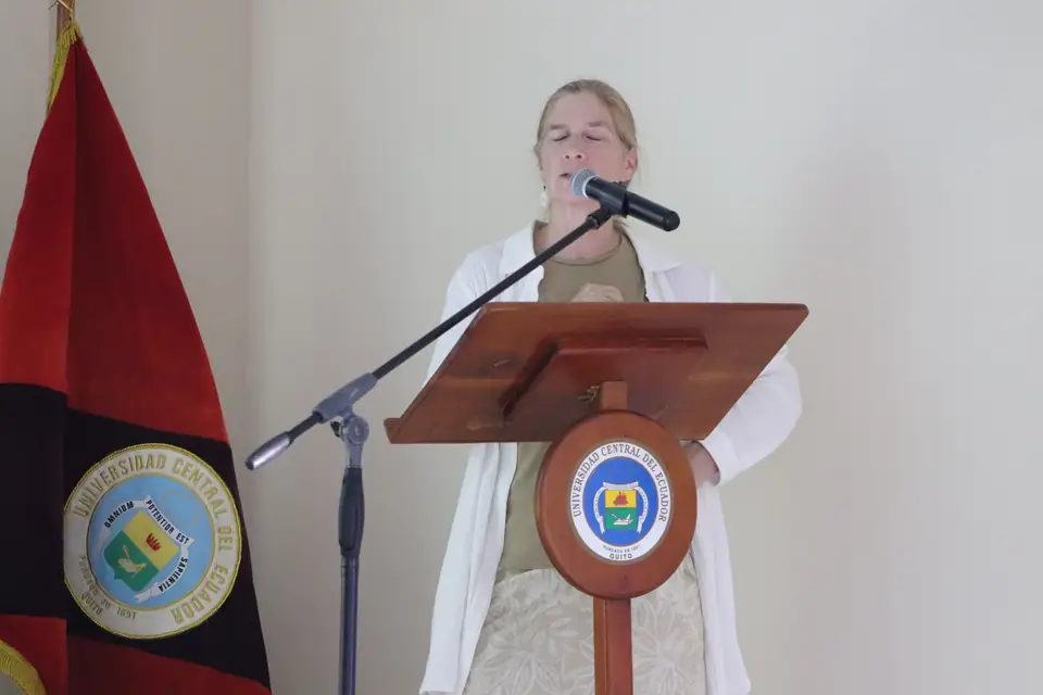 Intervención desde el atril
